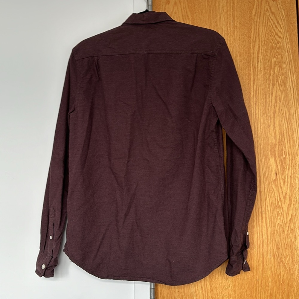 Burgundy Button Down - image 2